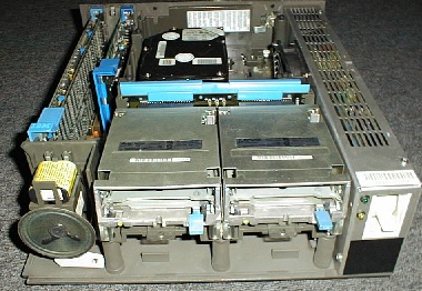 Photo of IBM PS/2 Model 70-121's Innards