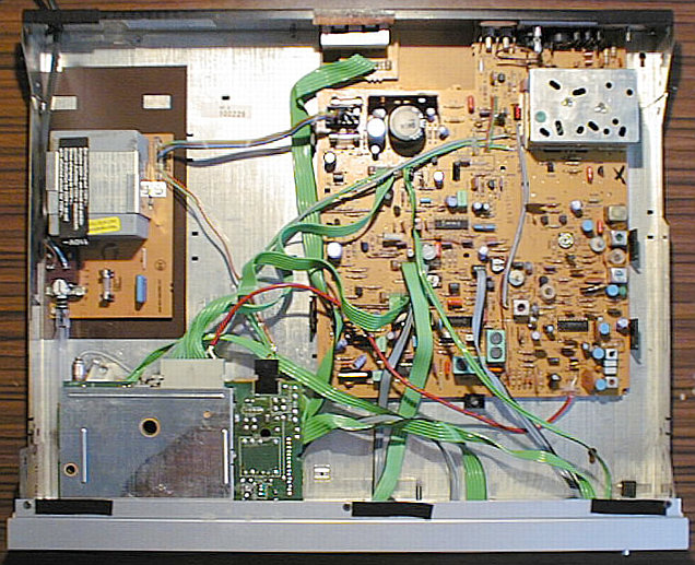 Photo of RT 300's Innards