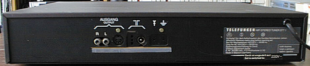 Photo of STT 1's Back